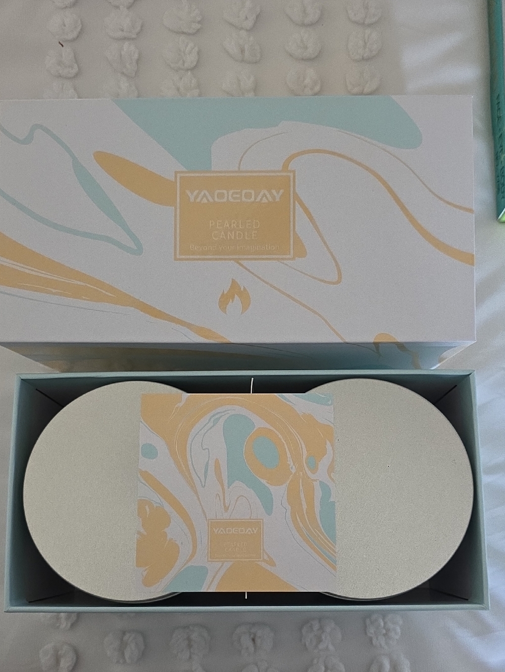 YAODEQAY Pearled Candle Kit
